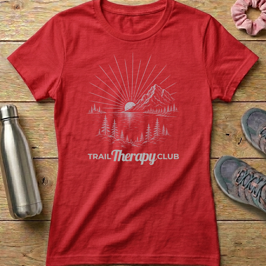 Trail Therapy Club Lake & Sun Women's T-shirt