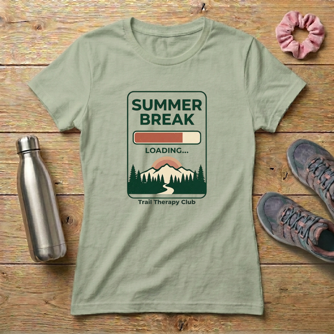 Summer Break Loading Women's Relaxed T-Shirt
