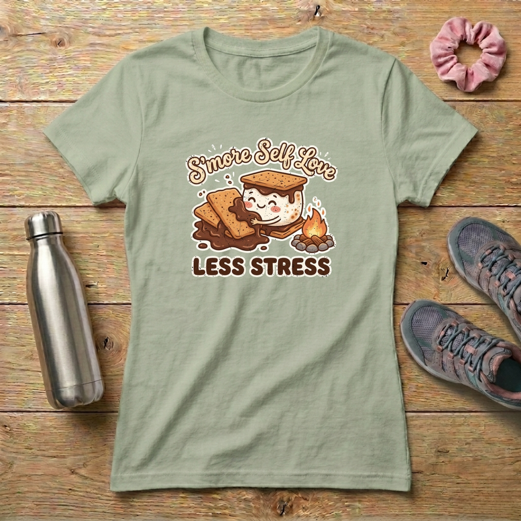 S'More Self Love Less Stress Women's Relaxed T-Shirt