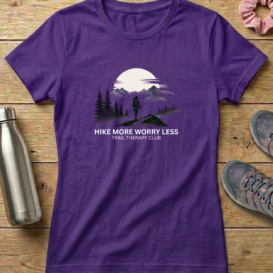 Hike More Worry Less Women's T-shirt