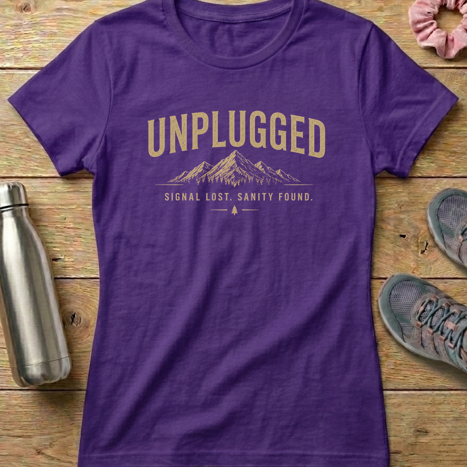 Unplugged Women's T-shirt