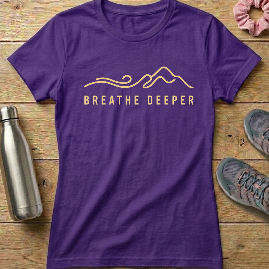 Breathe Deeper Women's T-shirt