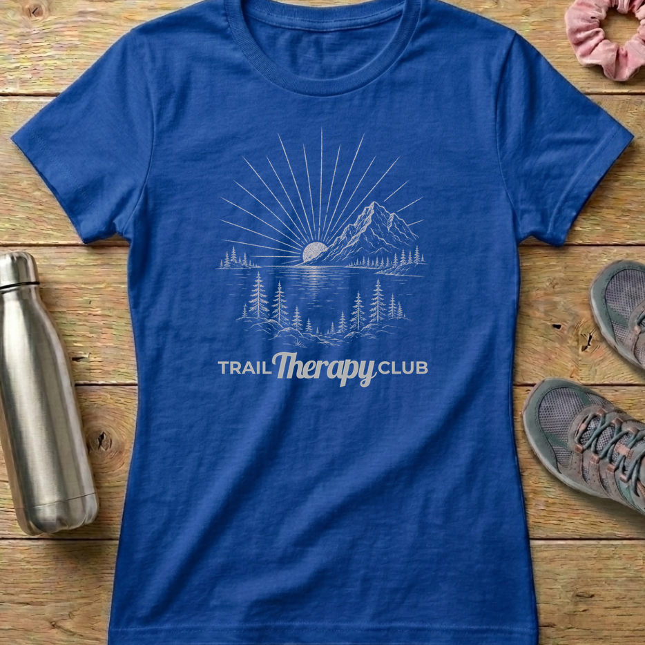 Trail Therapy Club Lake & Sun Women's T-shirt